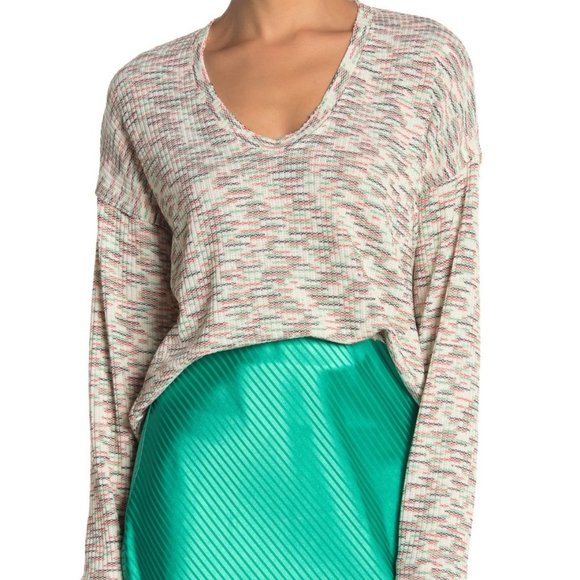 CODEXMODE Space Dye Sweater Green Multi - Picture 1 of 9
